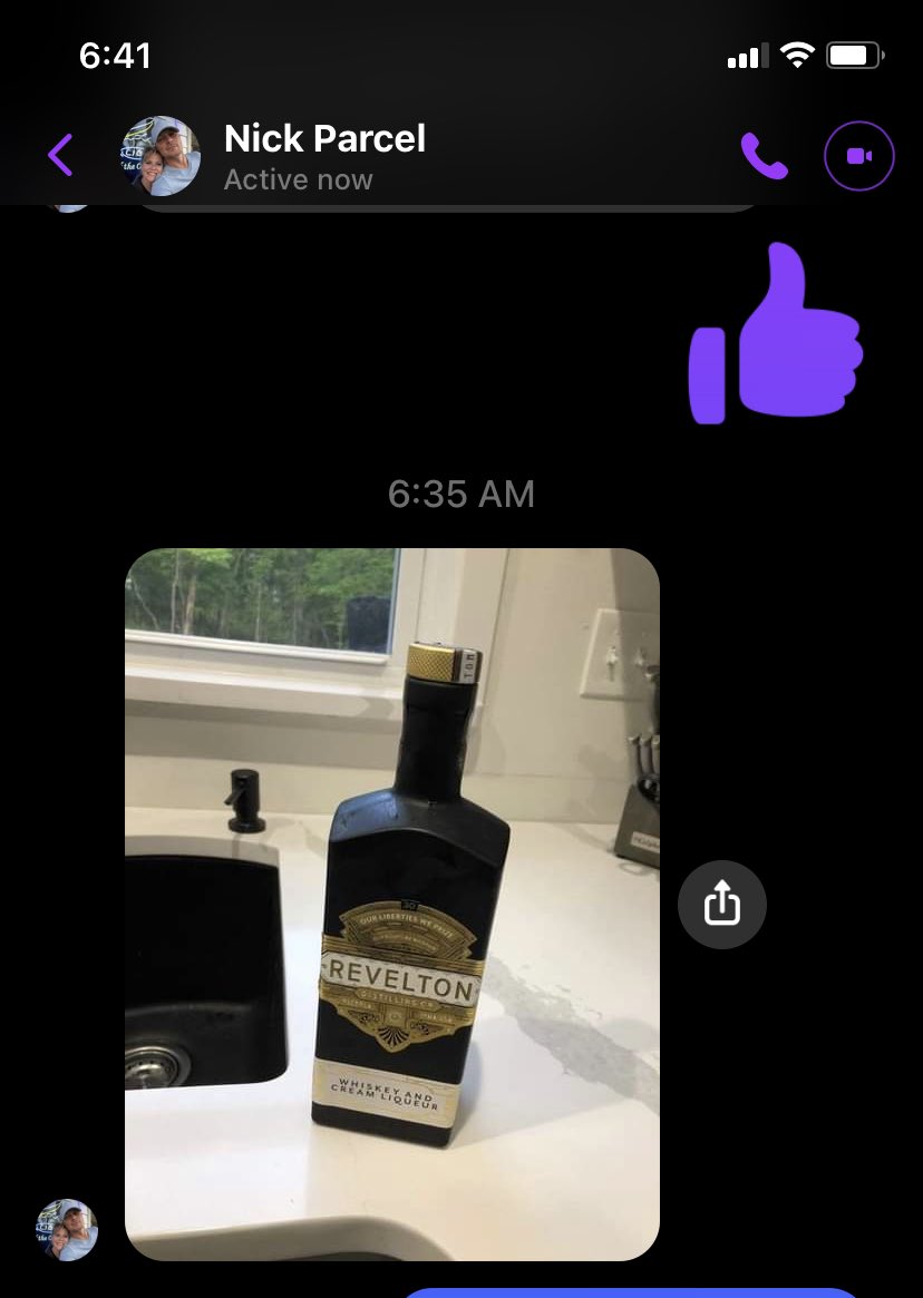 Listener sent me a message, listened to the latest episode of the podcast, bought a bottle of <a href="/ReveltonS/">ReveltonSpirits</a> 

podcasts.apple.com/us/podcast/the…