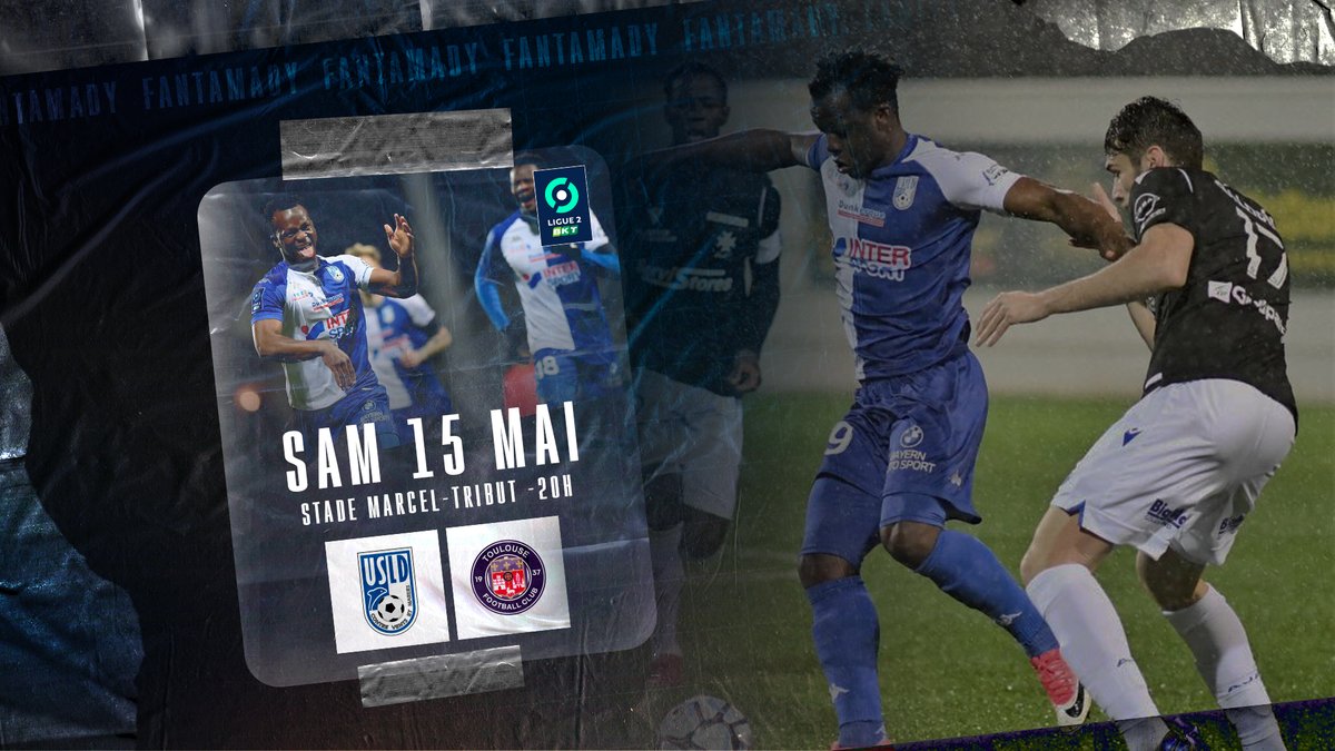 FantamadyDiarra's tweet photo. ⚡ #GAMEDAY

🆚 @ToulouseFC 

📍 Stade Marcel-Tribut
🕑 20h00
📺 @beinsports_FR

#USLDTFC #TeamUSLD 🔵⚪️👊 https://t.co/FIKvKUlfwS