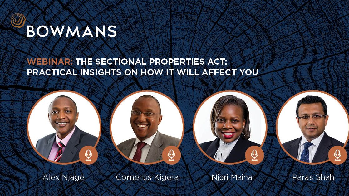 WEBINAR 🇰🇪| <a href="/Lands_Kenya/">Min. of Lands, Public Works, Housing & Urban Devt.</a>'s recently issued notice operationalising the Sectional Properties Act has stopped the registration of various long-term leases. Join us for discussion on the effect this'll have. 
When: 18 May, 11:00 EAT
Where: Zoom
Register here: bit.ly/2RPQAM8