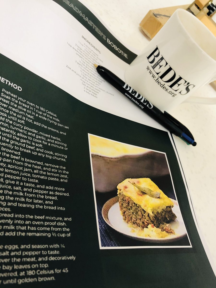 Mark Greenfield (@markgreenfiel12) on Twitter photo Headmasters Bobotie, let’s us know your thoughts <a href="/BedesHead/">Pete Goodyer</a> & <a href="/BedesChaplaincy/">The Chaplain</a>. #lockdowncookbook #MentalHealthAwarenessWeek <a href="/BedesCatering/">Bede's Senior Catering</a> <a href="/ABundy/">Mr Bundy</a> <a href="/HolroydHowe/">Holroyd Howe</a> <a href="/DanielCollier84/">Daniel Collier</a> @AmyAkroberts <a href="/MarkAtk11580716/">Mark Atkinson</a> <a href="/Pook1000Sarah/">Sarah Pook</a> @BedesWellbeing <a href="/bedesnews/">Bede's Senior School</a> Headmasters Bobotie, let’s us know your thoughts <a href="/BedesHead/">Pete Goodyer</a> & <a href="/BedesChaplaincy/">The Chaplain</a>. #lockdowncookbook #MentalHealthAwarenessWeek <a href="/BedesCatering/">Bede's Senior Catering</a> <a href="/ABundy/">Mr Bundy</a> <a href="/HolroydHowe/">Holroyd Howe</a> <a href="/DanielCollier84/">Daniel Collier</a> @AmyAkroberts <a href="/MarkAtk11580716/">Mark Atkinson</a> <a href="/Pook1000Sarah/">Sarah Pook</a> @BedesWellbeing <a href="/bedesnews/">Bede's Senior School</a>