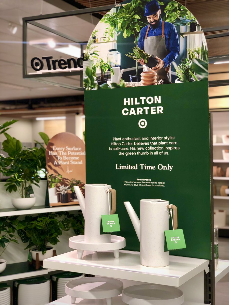 LouisVal_Visual's tweet photo. The launch of @hiltoncarter collection with @target! Was an amazing set! Recognition to @TGTSteph &amp; @Mimi__TGT ... Stop by T-1344 and get into the #plantlife 🌿 #plantmom #plantdad #hiltoncarterxtarget #target #targetstyle #visual #gardening #planting https://t.co/3WHJWNQ7jY