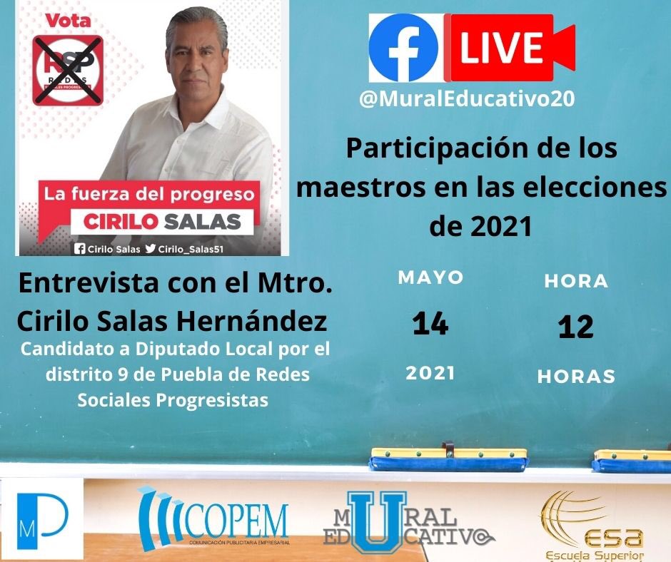Cirilo_Salas51's tweet photo. Al mediodía estaré en https://t.co/5pMRyIQzNt para hablar de la #FuerzaDelProgreso en el distrito 9 de #Puebla
Acompáñanos. #BonitoViernes https://t.co/wxyj0H66i7