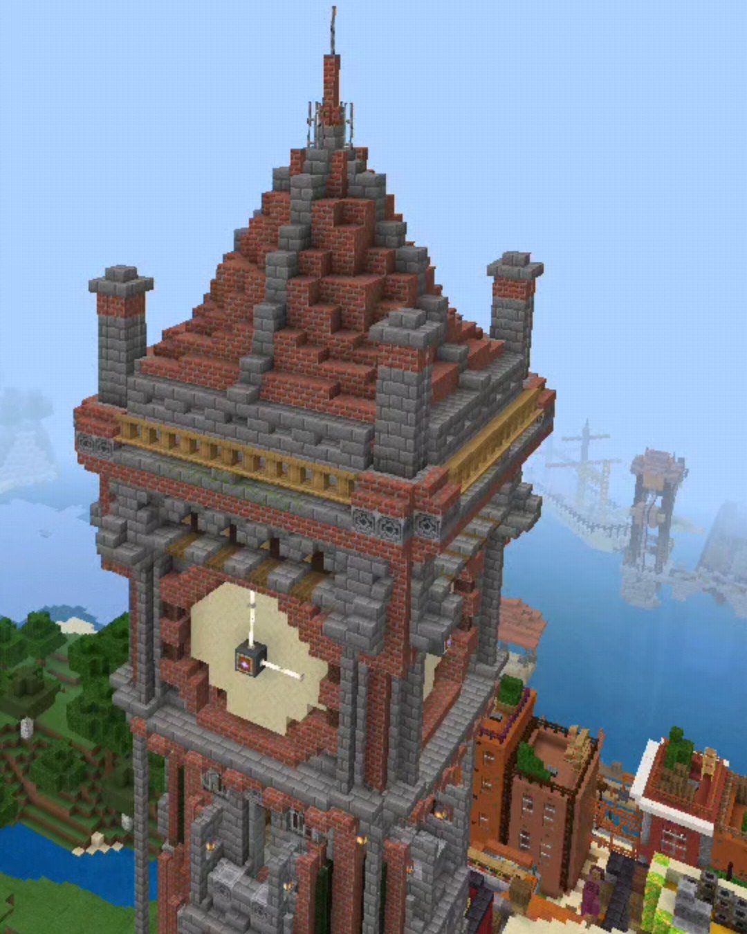 くら Kura鯖 動画あがりましたあ 4分と短いのでぜひどーぞ こんな時計塔どーですか マイクラ マインクラフト Minecraft建築 マイクラ時計塔 T Co Sa7t4iqs6g T Co Eeritnppbr Twitter