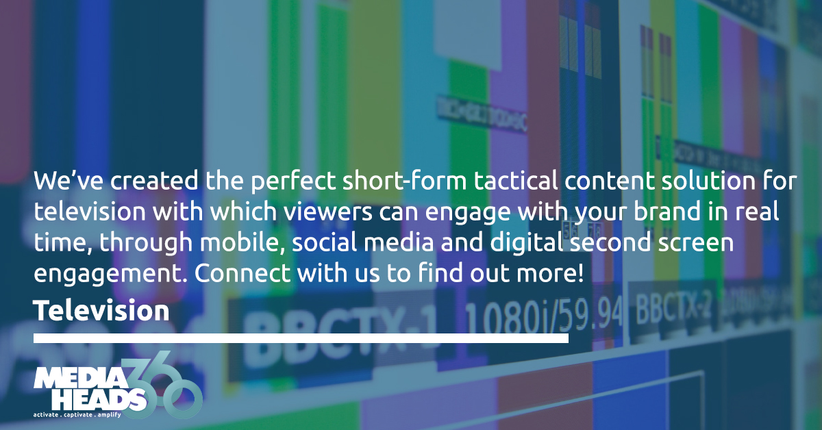 mediaheads360's tweet photo. Television
With our turn-key production capability, we’ve made it quick and easy for your brand to get in front of viewers in record time.
#ContentMarketing #CampaignOptimisation #360Integration #Innovation #Solutions #MediaHeads360 #CampaignManagement #Television https://t.co/i5N9AHEnWe