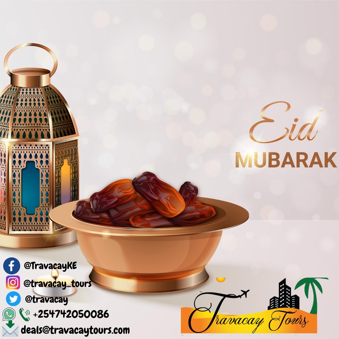 travacay's tweet photo. Happy #Eid!
#SafiriNaTravacay: +254 742 050 086/deals@travacaytours.com.  #StaySafe #eidmubarak https://t.co/aGUP6tUQL9