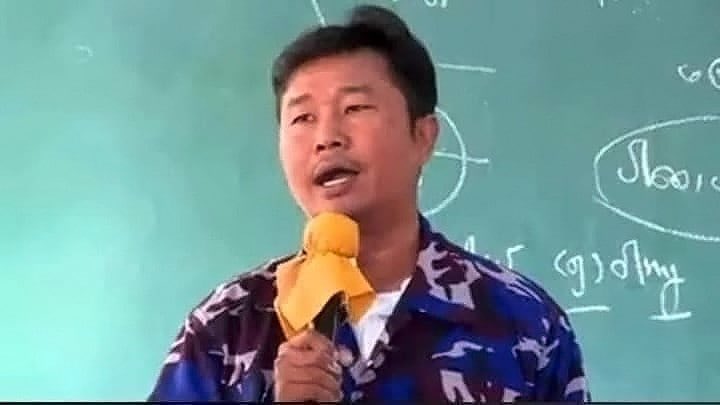 Drozzygod's tweet photo. BREAKING 

A tutor, Ko Kyaw Kyaw Oo who was abducted by SAC during Mandalay Strike is now dead at Pyin Oo Lwin Military Hospital. His family didn’t get the body back😞#WhatsHappeningInMyanmar #May14Coup https://t.co/kv9m5aPY2v