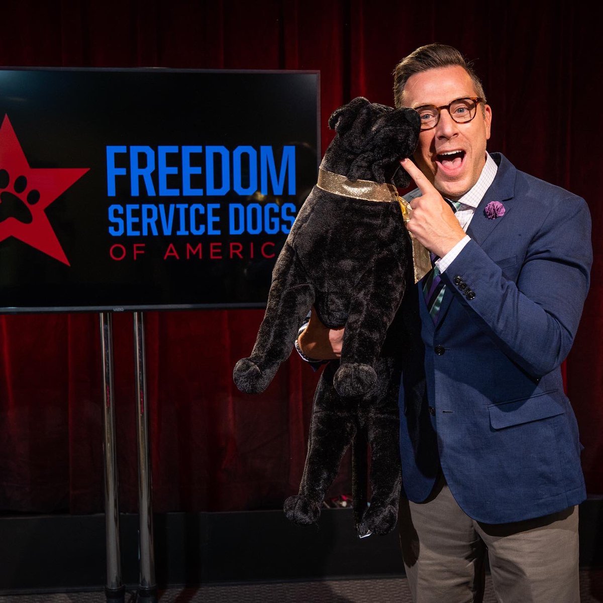 chrisparente's tweet photo. I love πβπ¦Ίthis group, the work they do , and helping out any way I can! Thanks to all who donated #Freedomservicedogs #dogsoftwitter @channel2kwgn https://t.co/fitYORWQYn