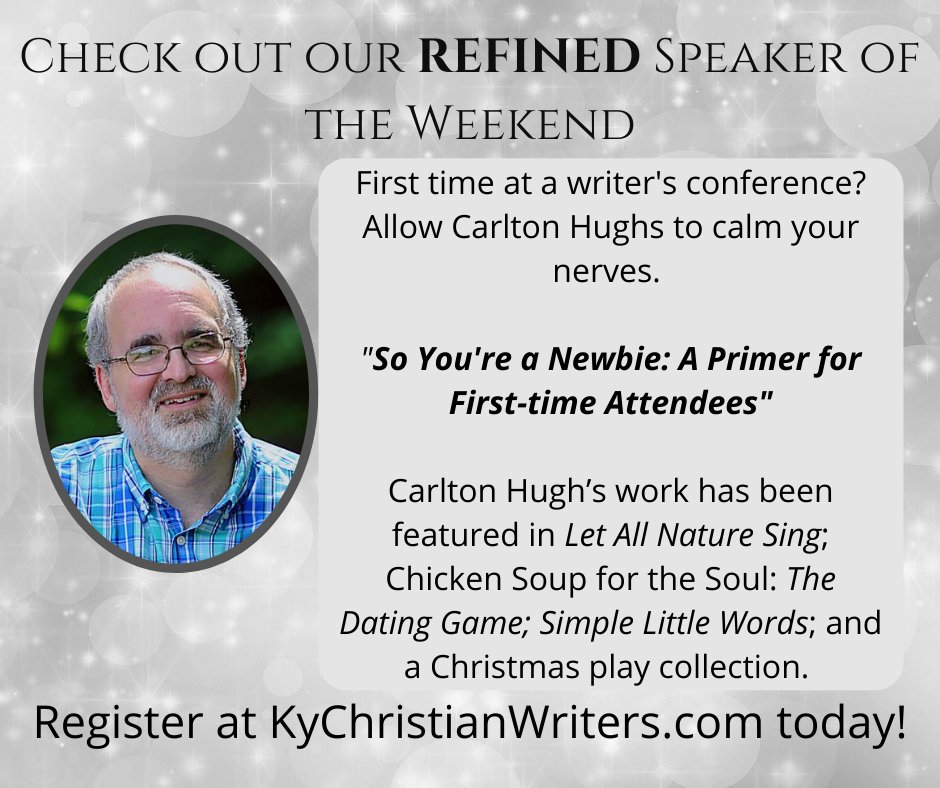 Are you a newbie to attending conferences? Don't worry! Carlton's got you covered. Join him to learn how to make the most of your conference bright and early so you don't miss a thing! 

#KCWC2021 #KentuckyChristianWritersConference #christianwritersconference #kychristianwriters