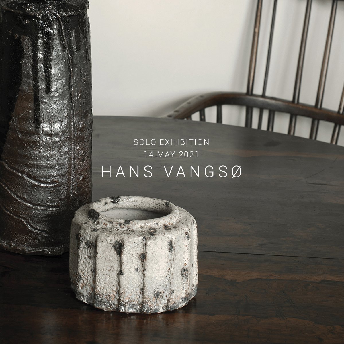 NOW ONLINE / Hans Vangsø: Solo Exhibition 2021

We are delighted to present latest works from Danish maker Hans Vangsø. 

Available to view and purchase bit.ly/3hrULbM

#HansVangsø 

Image: Vase, 2020, stoneware and Rillet, 2020, stoneware
 © Michael Harris