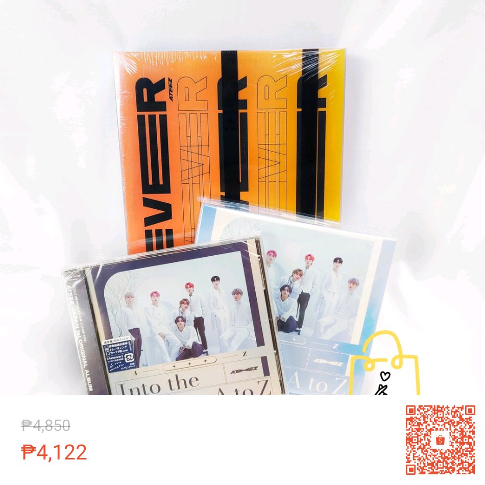 Oh_PpaCheckout's tweet photo. I'm selling [ON-HAND] ATEEZ JAPANESE ALBUM: INTO THE A TO Z at 15% off! ₱4,122 only. Get it on Shopee now! https://t.co/kySy9qPSPb https://t.co/Uku8P2aIBL