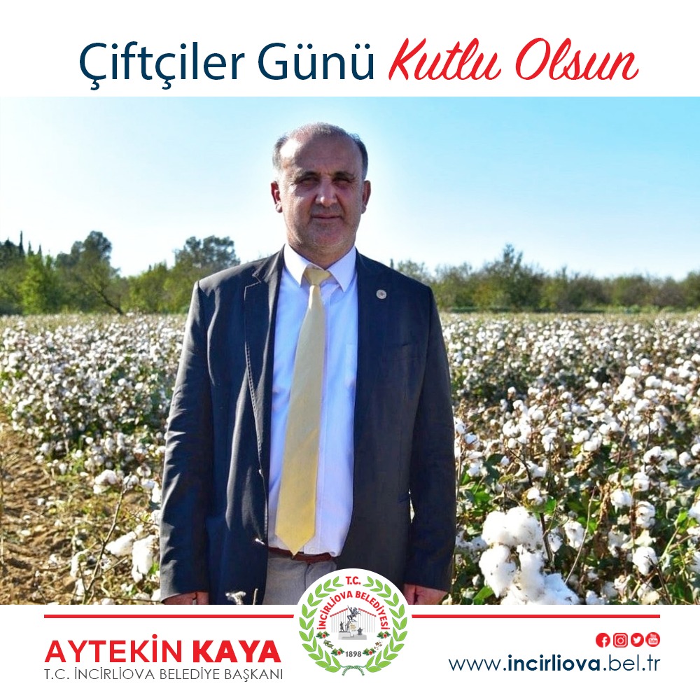 İncirliova'mızın bereketini arttıran, tarım ve hayvancılık faaliyetlerini yürüterek toprağa hayat veren çiftçilerimizin #ÇiftçilerGünü'nü en içten duygularımla kutluyor, emeklerinin karşılıklarını aldıkları bereketli bir sezon diliyorum. #İncirliova #İncirliovaBelediyesi