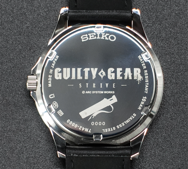 受注締切5/31】 『SEIKOコラボウォッチ “GUILTY GEAR”ソル＝バッドガイ