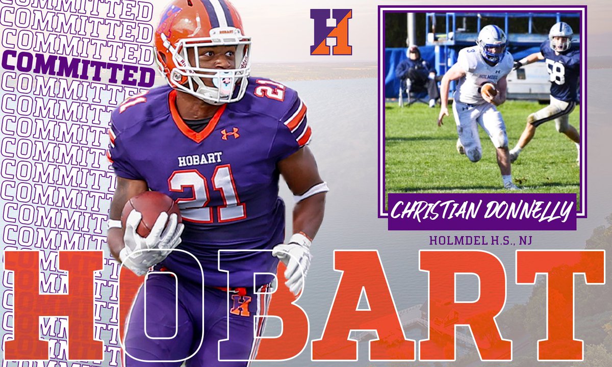 HobartFootball's tweet photo. Welcome to the Hobart Football Family!

🖋 Christian Donnelly
🎓 Holmdel High School
🌎 New Jersey
🏈 Safety

#TheHobartWay https://t.co/KhyTj232Ap