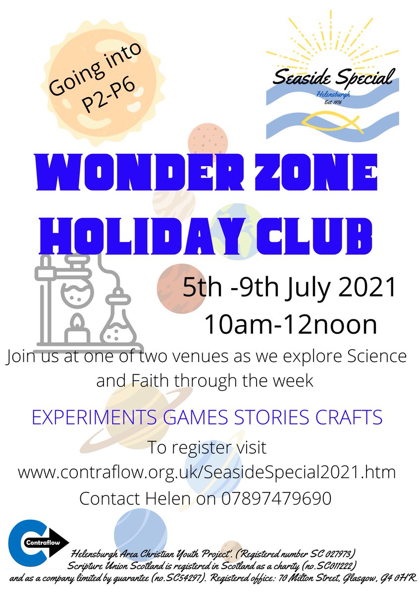 Check out the poster below for exciting things happening this Summer! Get in touch with <a href="/angelicsunbeam/">Helen Buchanan</a> for further information.