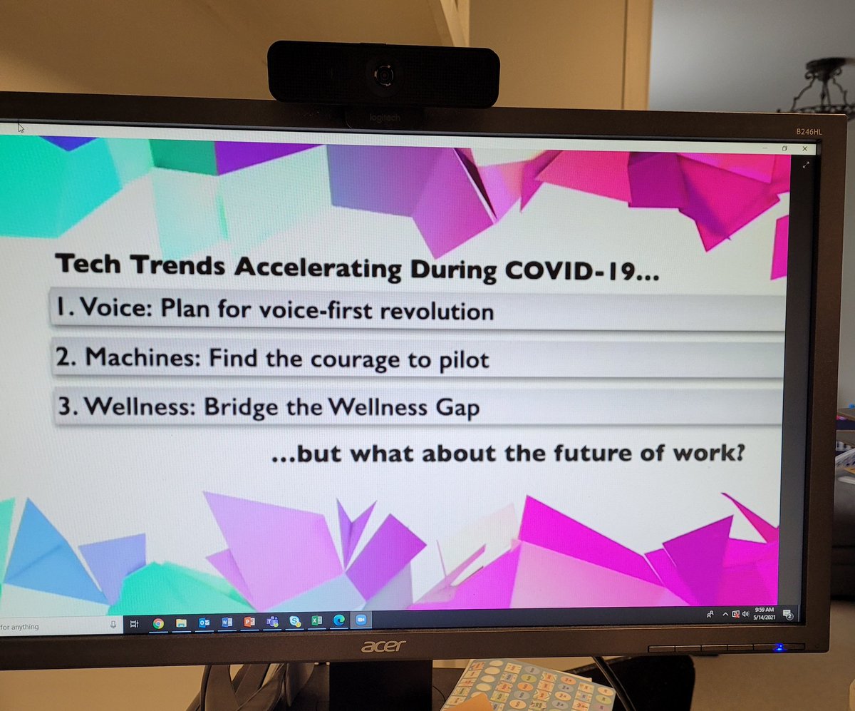 Adaptation in hospitality in the age of covid 19. Fantastic session <a href="/HospitalityNL/">Hospitality NL</a>. #Tourismmatters