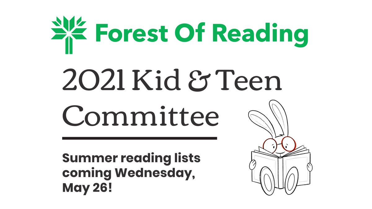Who's ready to know what books the #ForestKIDCommittee and #ForestTEENCommittee put on their 2021 summer reading list?! We are!!! Make sure to watch our social media channels on Wednesday, May 26 for the announcement 📚 🇨🇦 ❤️ #IReadCanadian