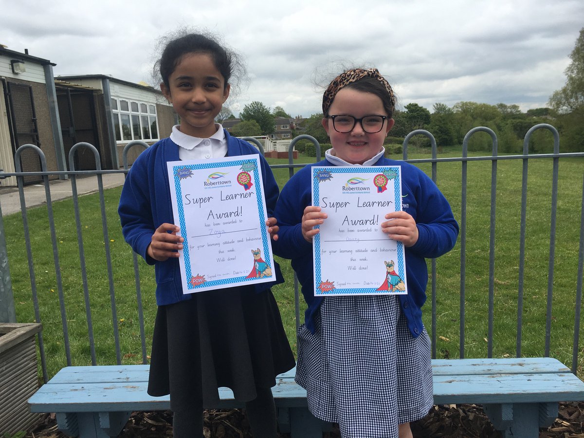 Is it a bird? Is it a plane? No it’s the Roberttown Super Learners! Well done ladies 🦸