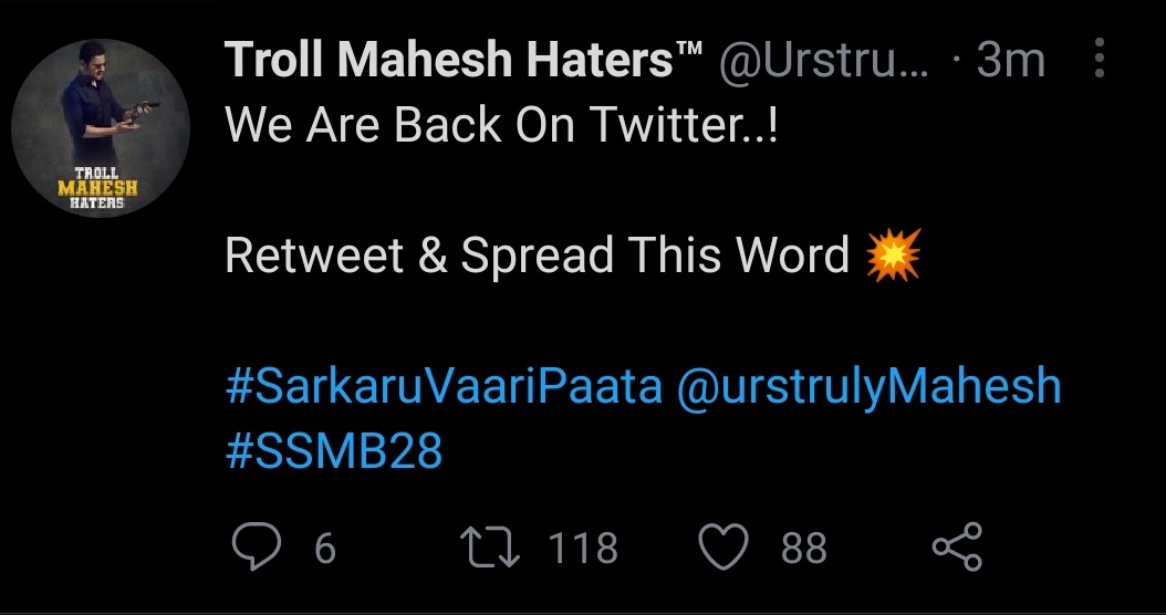 Andaru Vastunnaru Ma #BMH #MaheshSoldiers Ekkada Ra 🥺🥺

@MaheshFanTrends Bring Them Back🥺