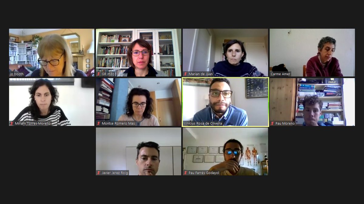 We are discussing further projects to continue research on the interesting topics that has emerged during #osonahseminar

You still can join us if interested! Contact us: mon.uvic.cat/m3o/osonah-sem…

<a href="/UDivulga/">UDivulga</a> <a href="/javierjerezroig/">Javier Jerez-Roig</a> <a href="/MontseRomeroMas/">MontseRomeroMas</a> <a href="/Mimitorresm/">Miriam Torres</a> @PauFarrs <a href="/PauMoreno10/">Pau Moreno</a>