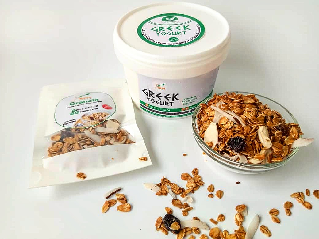 InomsTreat's tweet photo. Building a healthy society begins with feeding your kids with the right meal.

Our Granola is a healthy replacement for regular snacks and can also be combined with our healthy Greek Yogurt as well.

To order, call or send us a WhatsApp message on 0810 115 6020.

#InomsTreat https://t.co/qTXhD4iEya