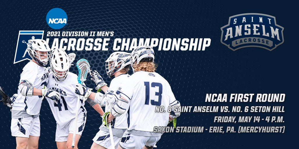 STAHawks's tweet photo. It’s GAME DAY in Erie! The @STAHawksMLAX team battles Seton Hill at 4 p.m. in the @NCAADII First Round - check out the preview, with links to LIVE STATS/LIVE VIDEO, here: https://t.co/7zKeZDV77E https://t.co/q70nzAExKZ