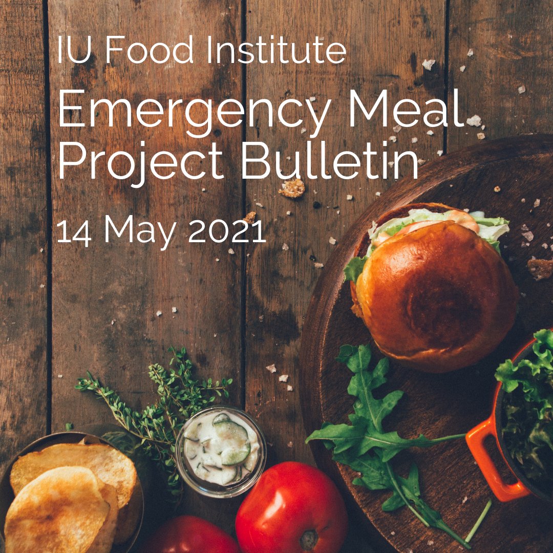 IUFoodInstitute's tweet photo. IUFI Emergency Meal Project Bulletin - https://t.co/gMac1y8bon https://t.co/FcQRqq2ZYn
