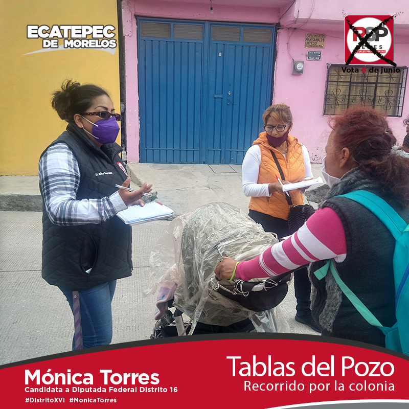 monicatorresrsp's tweet photo. Ayer estuve con los vecinos de la colonia 𝐓𝐚𝐛𝐥𝐚𝐬 𝐝𝐞𝐥 𝐏𝐨𝐳𝐨 escuchando sus peticiones y compartiendo con ellos las propuestas y planes que tenemos para mejorar su entorno. ⁣

⁣ https://t.co/cT64zmnM2F