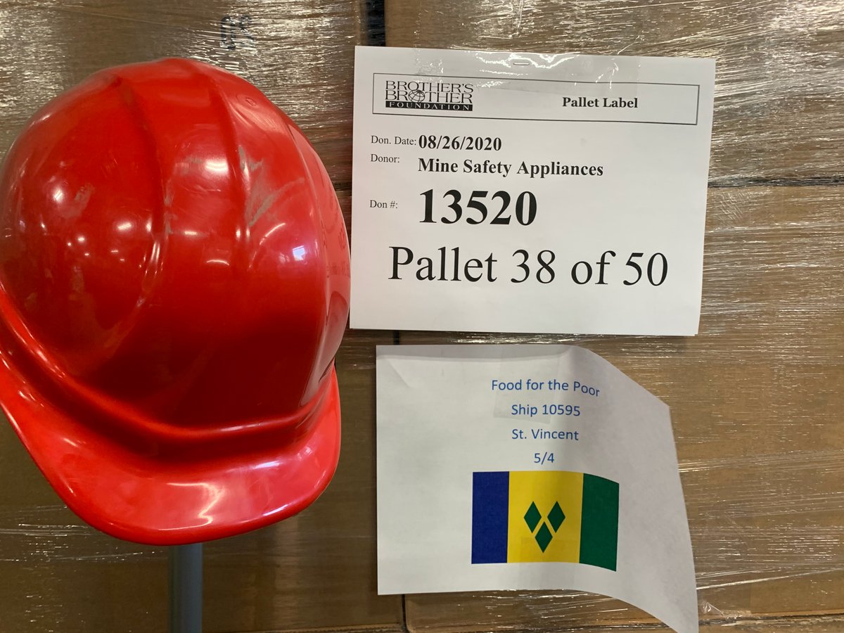 brothersbf_'s tweet photo. Partnership w/@FoodForThePoor to send medical equipment, PPE, sanitation supplies, disaster response safety equipment to St. Vincent on May 4th. Proud to provide #disasterrelief to our friends in St. Vincent. #charity #philanthropy #health #infrastructure #educuation #aid https://t.co/bfXxStwaMP