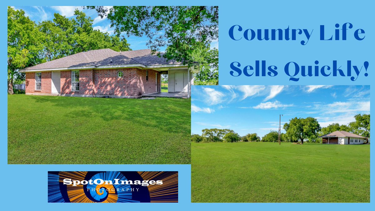 spotonimagesDFW's tweet photo. The desire for a life in the country sells a lot of homes, like this one, listed by Judy Richards of Coldwell Banker Apex Forney.  It was sold almost immediately, but keep watching, because Judy will list another one soon!  #realestatemarketing #realestatephotography #realestate https://t.co/yy8BxdyFRn