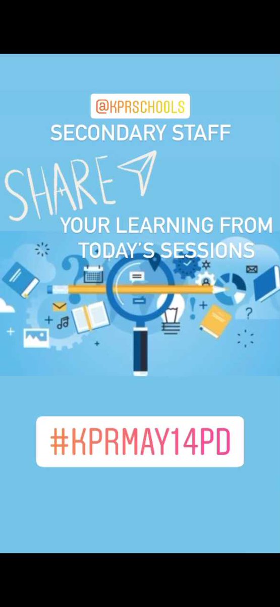 CCIwolves's tweet photo. @kprschools secondary educators please share your learning from today using the hashtag #KPRMay14Pd @kprschools @kprsst #ontedchat https://t.co/xOXrISrX1j