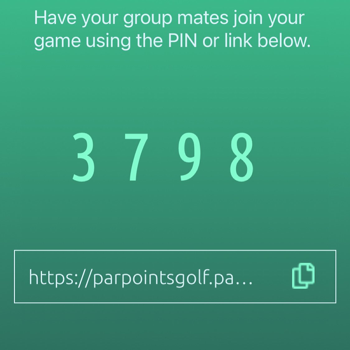 Parpointsgolf's tweet photo. #MGF x parpoints game pin! Join game > enter pin > play YOUR course > compete > win prizes... anytime, anywhere, any amount of holes. Climb that leaderboard. Prizes based on flights. #gomakepar https://t.co/Su6gml0Lgv