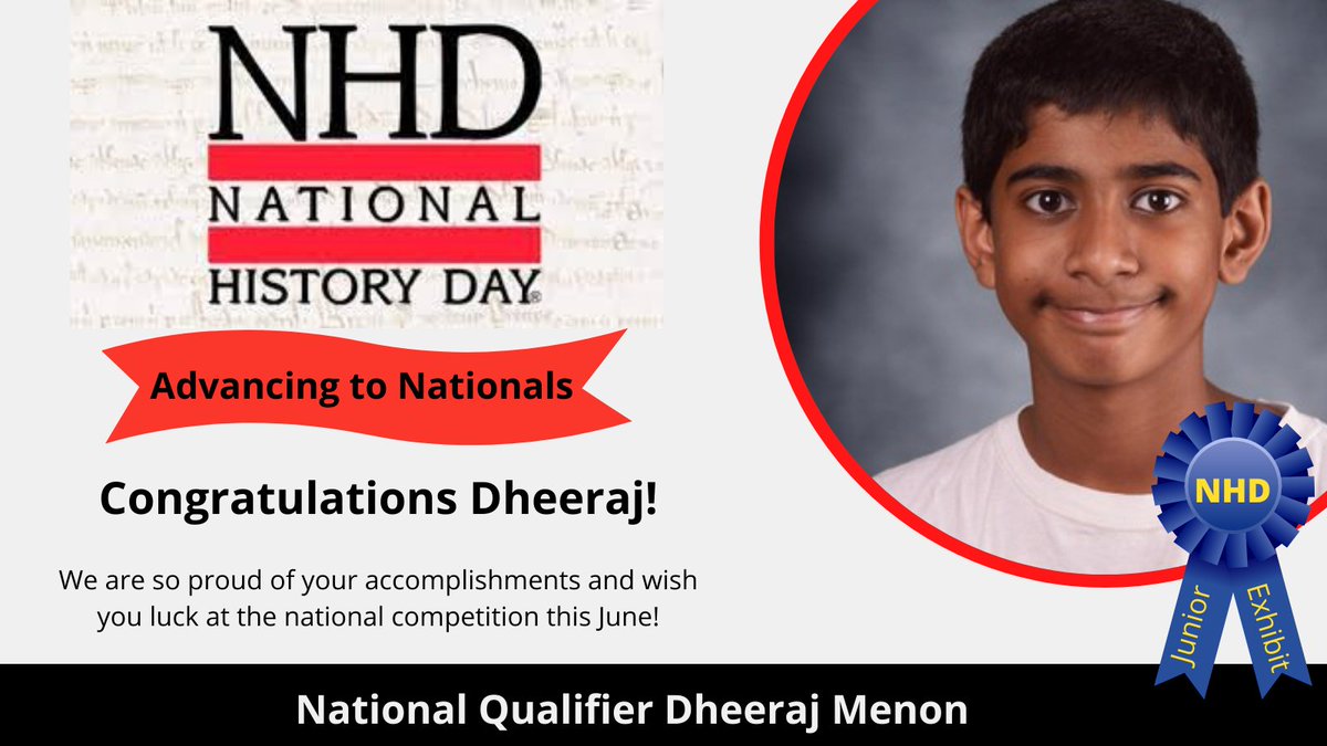 R. McLelland-Crawley 🌻 (@bec_chirps) on Twitter photo Celebrating our amazing students as we wrap up another incredible week. Congratulations to Dheeraj for advancing to Nationals for <a href="/NationalHistory/">National History Day</a>! @NJNHD <a href="/WWP_Schools/">WW-P School District</a> <a href="/ChrisBond68/">Chris Bond</a> Celebrating our amazing students as we wrap up another incredible week. Congratulations to Dheeraj for advancing to Nationals for <a href="/NationalHistory/">National History Day</a>! @NJNHD <a href="/WWP_Schools/">WW-P School District</a> <a href="/ChrisBond68/">Chris Bond</a>