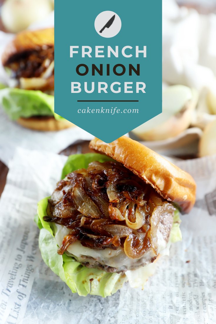 cakenknife's tweet photo. {NEW!} #ad A French Onion Burger is juicy, flavorful, and oh-so tasty! All of the flavors of French onion soup are in this epic burger - the herbs, the caramelized @sproutsfm Sweet Vidalia Onions, and even the gruyere cheese. https://t.co/mUeHHHELgV https://t.co/enWBEq8bPc