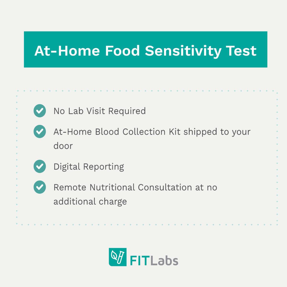FIT_Labs's tweet image. Here's a few facts about us. 🤩
✅ No Lab Visit Required
✅ At-Home Blood Collection Kit 
✅ Digital Reporting
✅ Remote Nutritional Consultation at no additional charge

Learn more 👉 FITLabs.ca