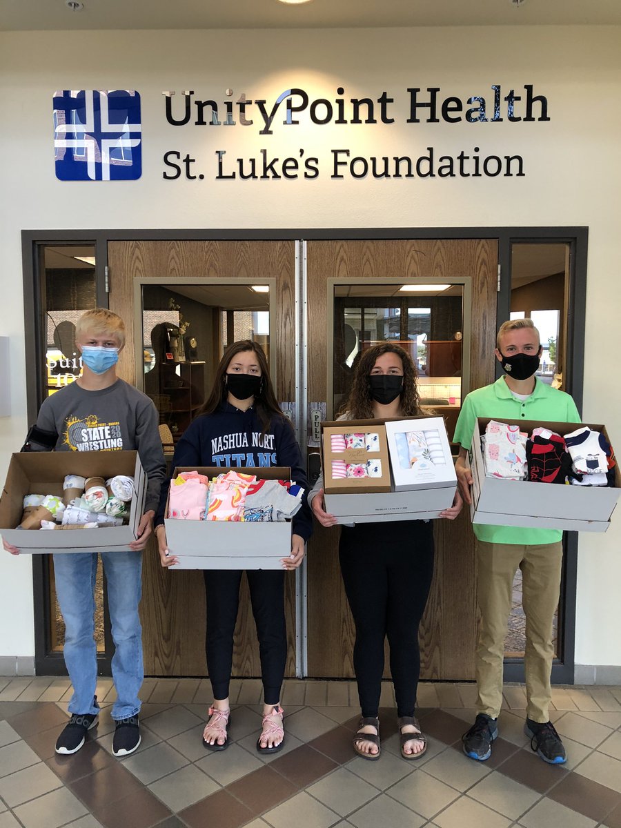 Executive Council delivered our nearly 75 PJ sets &amp; 35 Muslin blankets this morning to St. Luke’s PEDS &amp; NICU— all NEW! Thank you for helping us make the lives of local hospitalized children a little brighter!☀️🖤💛 <a href="/rlibolt/">Robert S Libolt</a> <a href="/CPU_DogPound/">CPU Dog Pound</a> @cpuleaderinme <a href="/cpuyearbook/">CPU Yearbook</a>