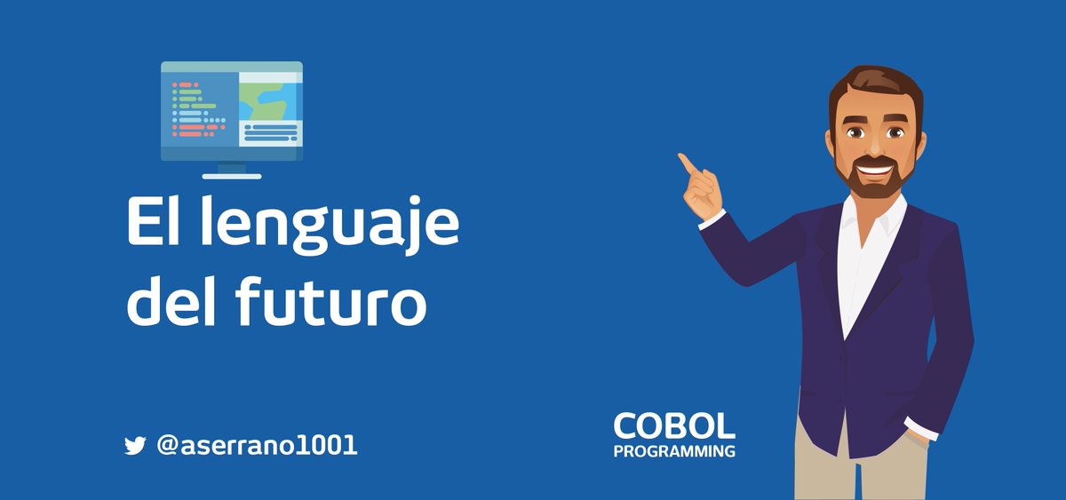 cintiponts's tweet photo. Programar en COBOL hoy en día y el lenguaje del futuro https://t.co/paiCPrEump vía @aserrano1001 https://t.co/Z5lkb7OZM7