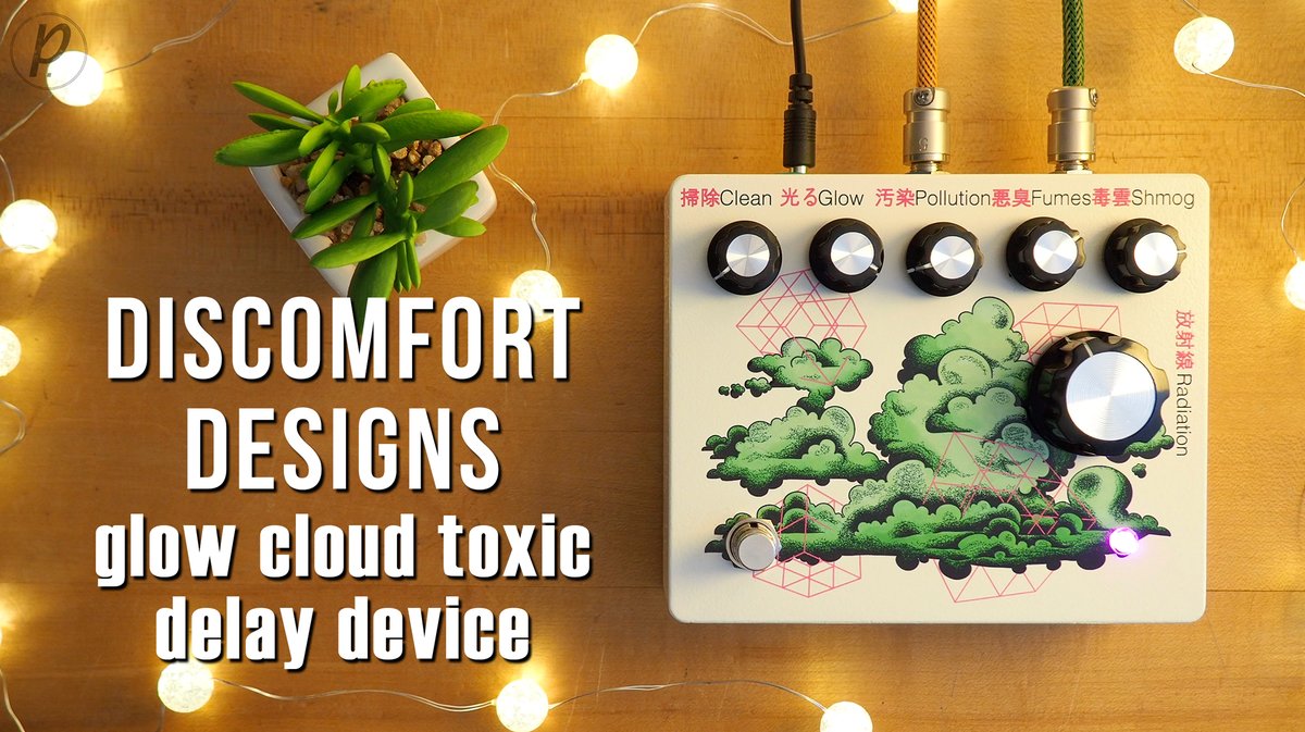 pedaloftheday's tweet photo. NEW DEMO VIDEO: The #DiscomfortDesigns Glow Cloud Toxic Delay Device
https://t.co/3jesCUqGQ8
#pedaloftheday #effectspedals #pedalsandeffects #knowyourtone #notpedalbored #glowcloud #toxic #delay #TGIF https://t.co/kcI7NKHtej
