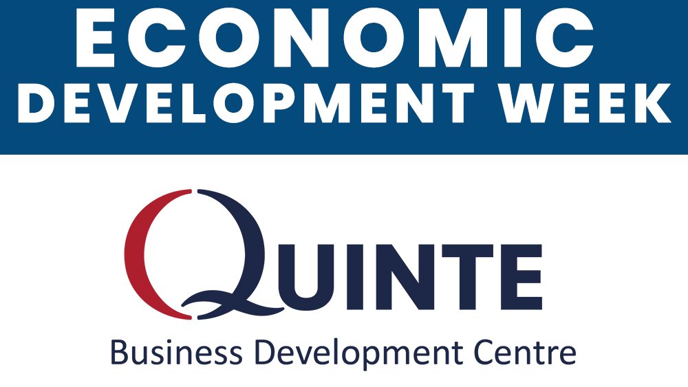 Happy Economic Development Week #EDW2021 to our partners at the Quinte Business Development Centre! 
@small_bizcentre @TrenvalCFDC @bdc_ca @Loyalist_Centre #EcDevWeek #BayofQuinte #partnership