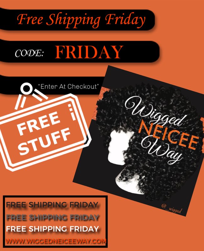 Goodmorning ☀️ Happy Friday ☺️

Free shipping Friday 🥳
Discount code : FRIDAY 

Happy shopping 🧡🛍
Wiggedneiceeway.com

Link in Bio for your custom & premade units NeiceeWay 🛍🧡 🤗
• if viewing Follow @_wigged

#wigmaker #wigsforsale #explorepage #wiggedneiceeway #lashes