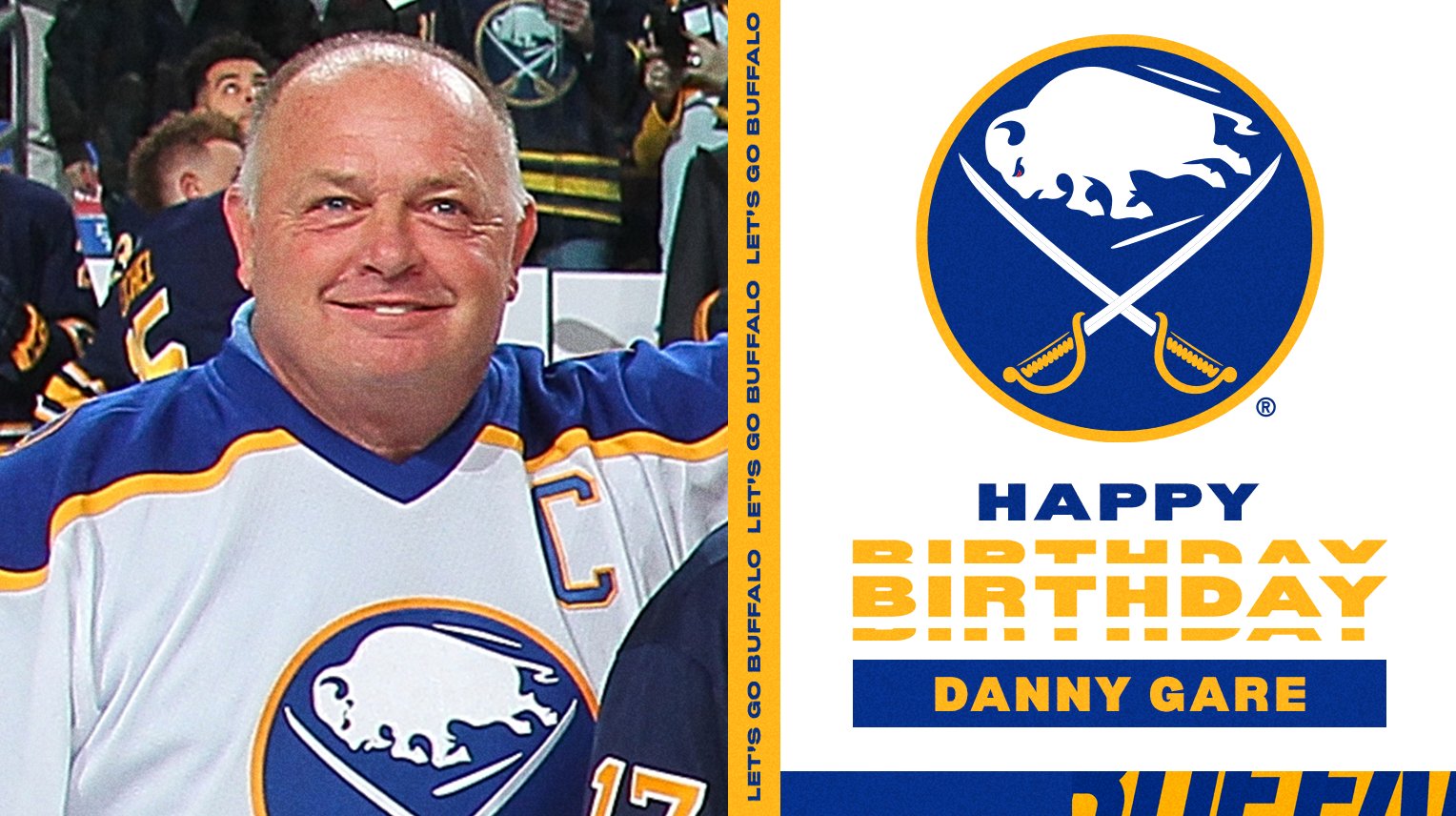 \"Can I interest you in some tickets?\"  Happy birthday to Tickets himself, Danny Gare! 