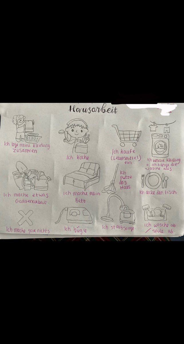 Introduced 2nd years to Sketch Notes this morning! A great and creative way to learn vocabulary! Thank you <a href="/ccomerford27/">Claire Comerford</a> for the inspiration! #MFL #ÜbungmachtdenMeister