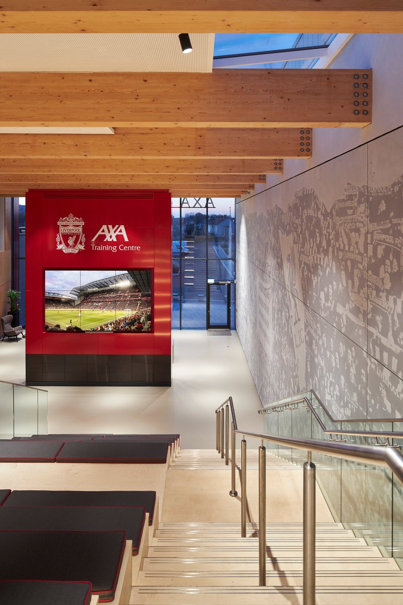 KSS_Group's tweet photo. As the @LFC case study continues on #Instagram, we are also in the latest edition of @MixInteriors discussing how our new Training Centre provides a motivational environment for the club’s players and staff #commercialinteriors @mick_mixint https://t.co/xnsOHra1Rx https://t.co/U9ufPbbPGw