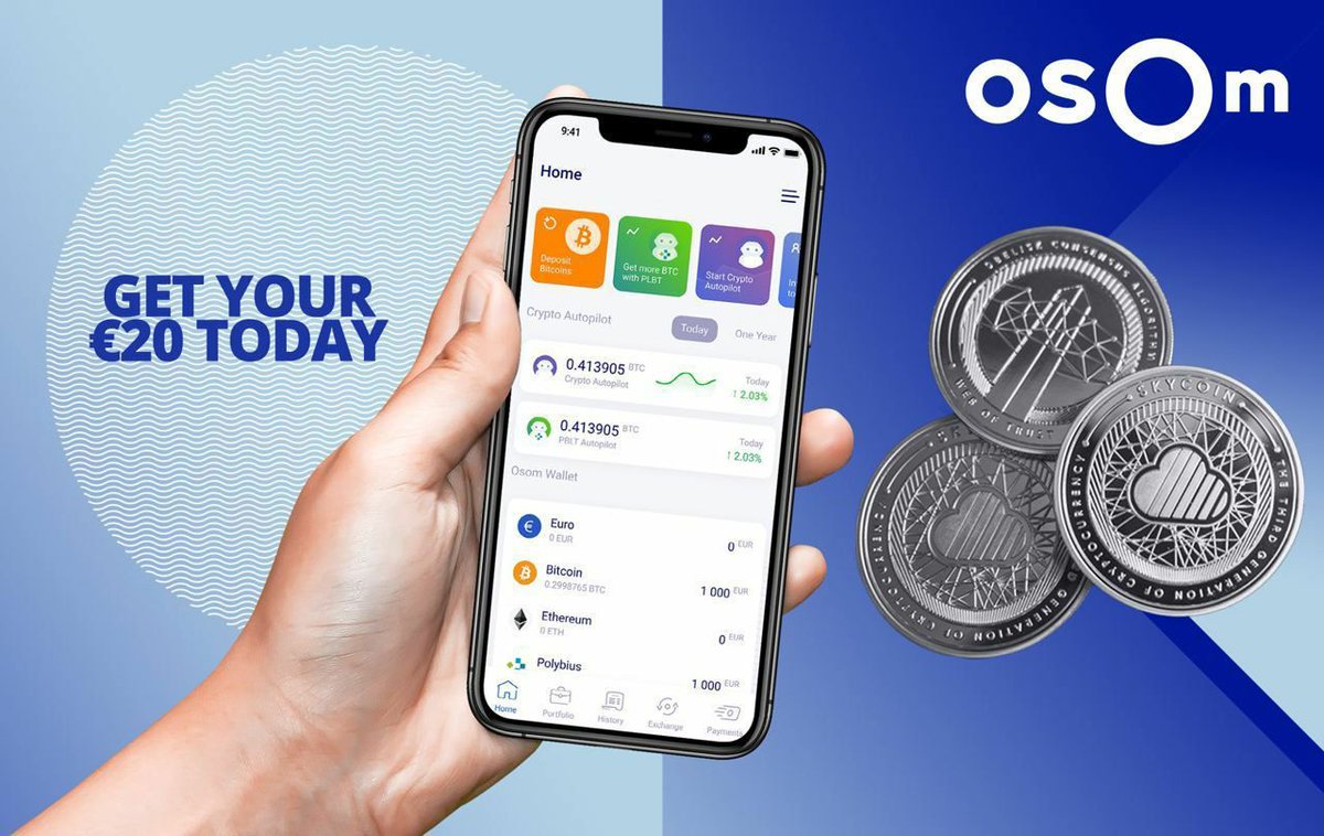 nuzzio's tweet photo. ✅ OSOM || CryptoBot &amp; Wallet
✅ Reward || 20$ For First 10 Users
================================
🔥 Airdrop Link --> https://t.co/CdlY8xq85U
================================
💠 Download App 👆
💠 Sign Up 
💠 Complete KYC
💠 Done https://t.co/xiZiMV9a8O