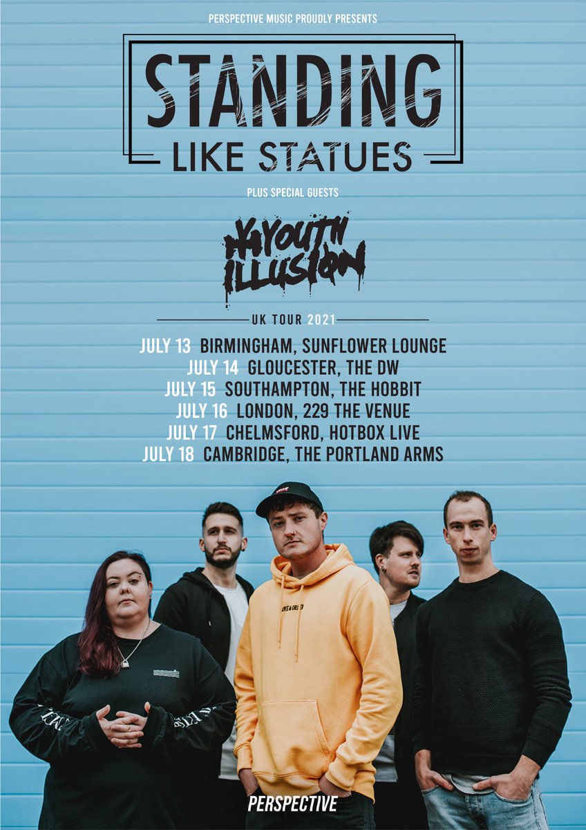 STANDING LIKE STATUES (@statuesband) on Twitter photo What is UP party people? Tickets for our upcoming tour with <a href="/YouthIllusion/">Youth Illusion</a> are available now 🥳
statues.tourlink.to/tickets What is UP party people? Tickets for our upcoming tour with <a href="/YouthIllusion/">Youth Illusion</a> are available now 🥳
statues.tourlink.to/tickets