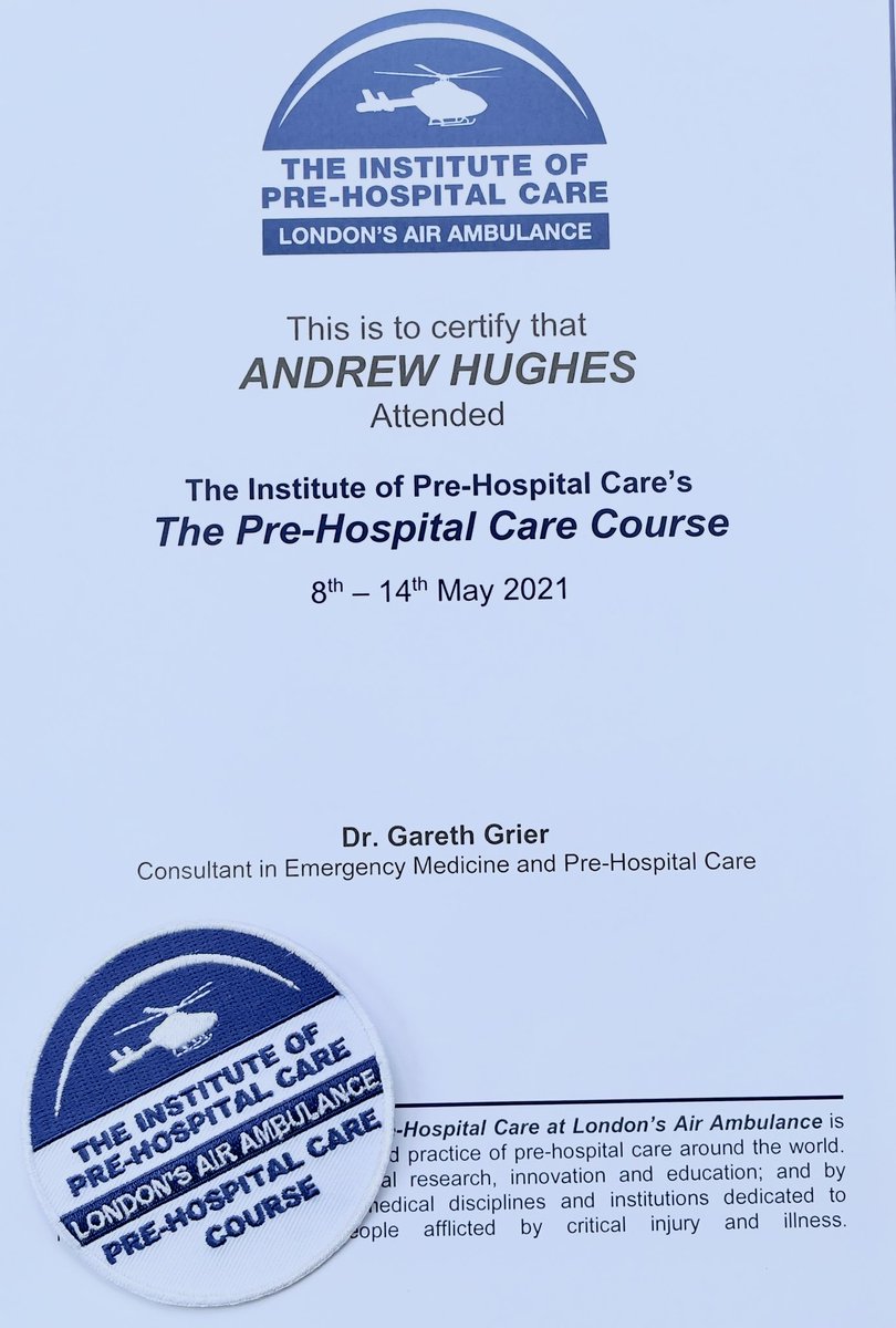 Andy Hughes (@andyhughes489) on Twitter photo What an insanely excellent course, it has taken my practice to the next level.
Professional and supportive faculty with amazing Sims.
Looking forward to the next adventure!
Wondering if Commando HEMS could be a thing. 🤔
<a href="/IofPHC/">Institute of Pre-Hospital Care</a> <a href="/LDNairamb/">London's Air Ambulance Charity</a> <a href="/RoyalMarines/">Royal Marines</a> <a href="/DrBentleyWaller/">Bentley Waller</a> What an insanely excellent course, it has taken my practice to the next level.
Professional and supportive faculty with amazing Sims.
Looking forward to the next adventure!
Wondering if Commando HEMS could be a thing. 🤔
<a href="/IofPHC/">Institute of Pre-Hospital Care</a> <a href="/LDNairamb/">London's Air Ambulance Charity</a> <a href="/RoyalMarines/">Royal Marines</a> <a href="/DrBentleyWaller/">Bentley Waller</a>