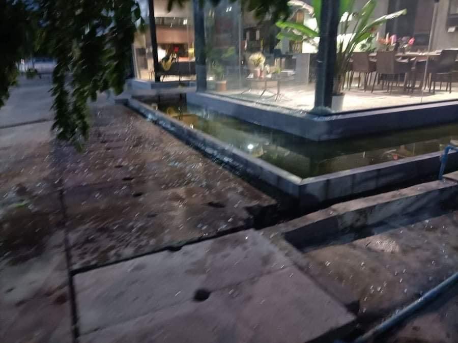 PhoneThiriKyaw1's tweet photo. There were more than 10 incidents of bomb blasts in some public places of Mandalay City today. 
#WhatsHappeningInMyanmar #May14Coup https://t.co/5enUFZFiZF