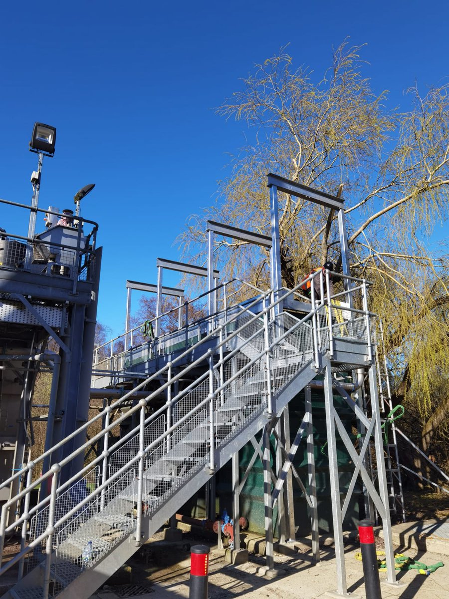 Terraflow_'s tweet image. Great work from #teamTerraflow who have been working on #fabricating and erecting this steel gantry for one of our water clients.

#Terraflow #keepingthenetworkflowing💦