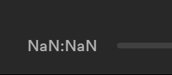 Is this a new bug in <a href="/Spotify/">Spotify</a> for Windows where it displays 'NaN', which is programmer speak for 'Not a Number', when not playing any song in particular?