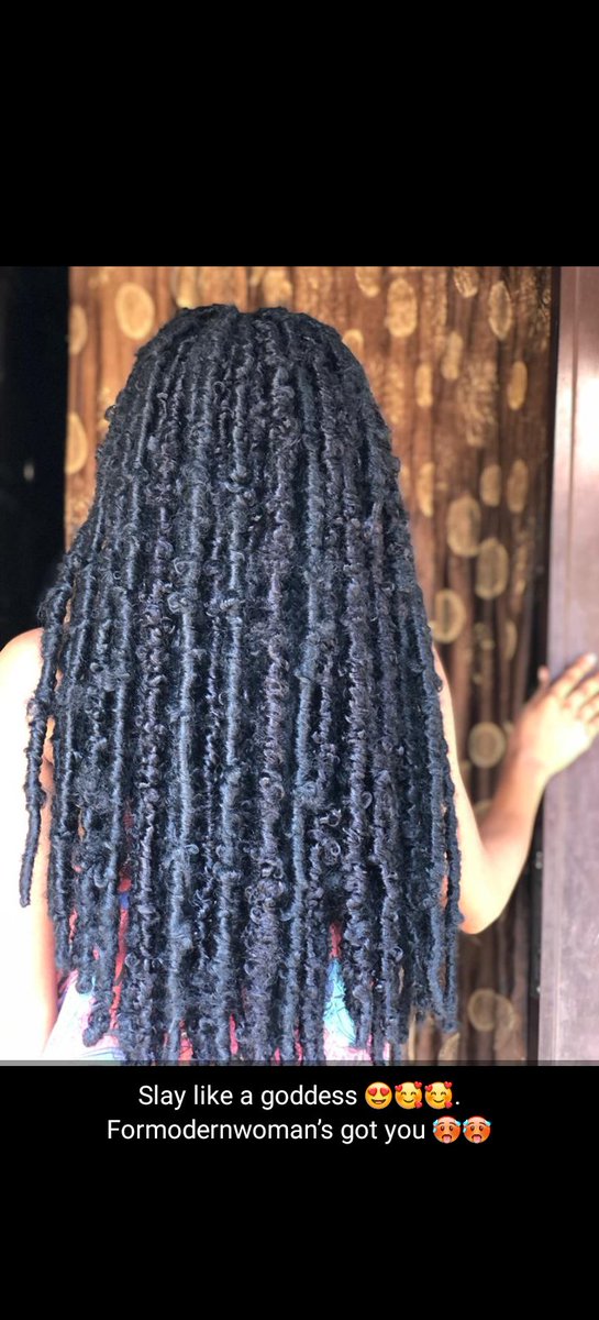 Bibi locs...full human hair closure distressed locs wig is now available.
length:24' (can be made in customized length)
Available in desired colour.
price: 30k (payments can be made in installments)
PS: price range might differ according to lengths. Retweet
#AbujaTwitterCommumity