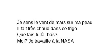 Bonjour <a href="/PetitsPrinces33/">PetitsPrinces33</a> , nous sommes #lesdudesdudessin! Ici pour participer à #TwittenRimes.
Nous avons choisi le paradoxe et les rimes plates.